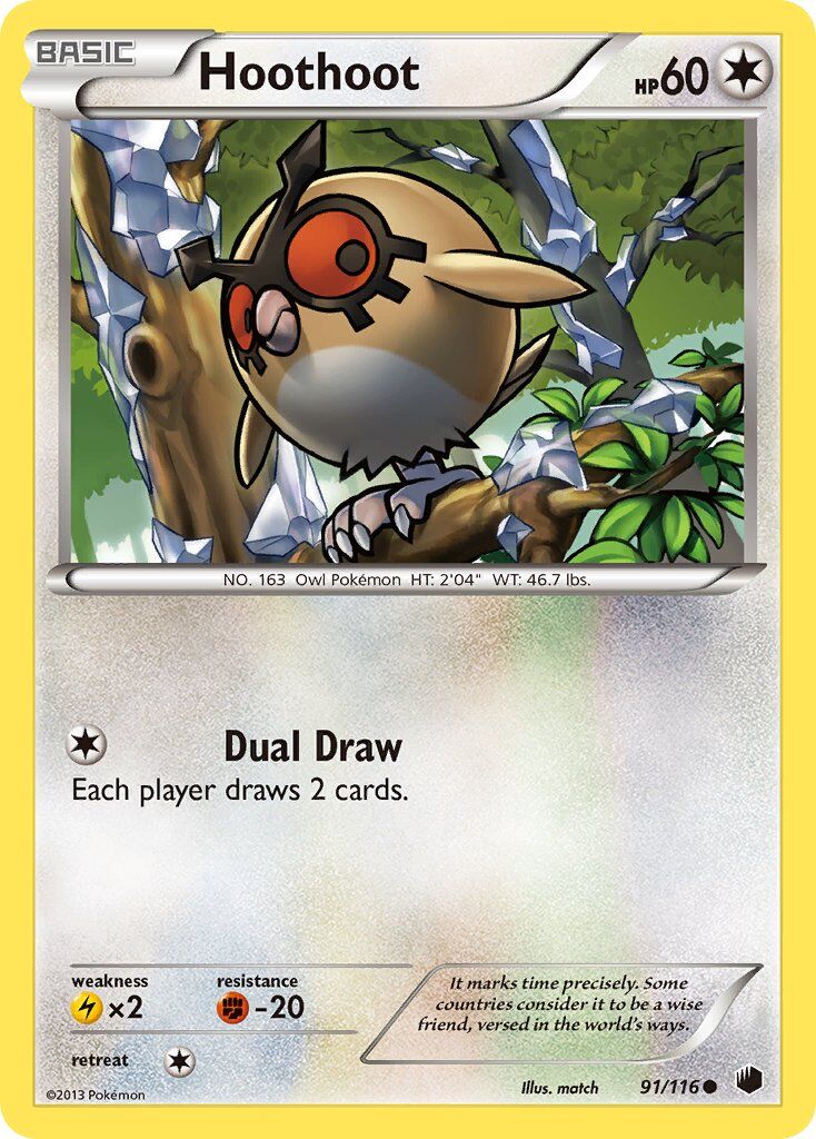 Hoothoot - 91/116 - EN Hoothoot - 91/116 - EN