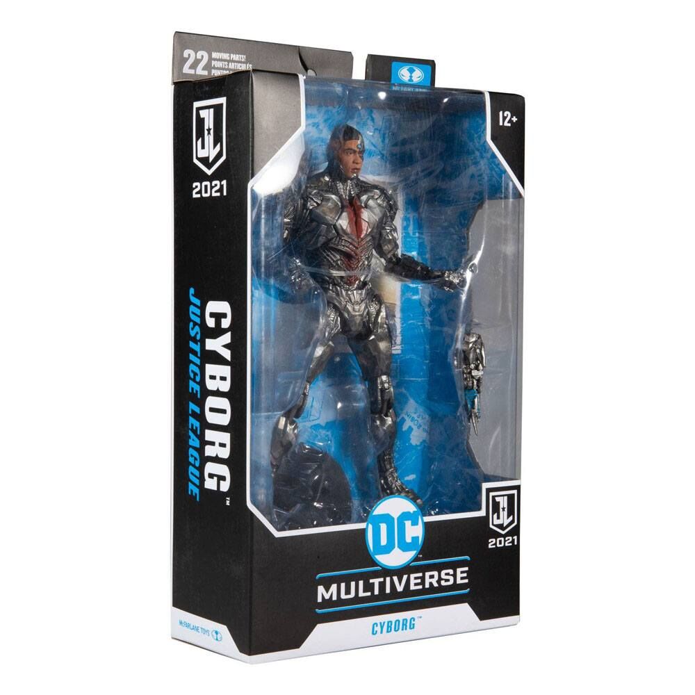 DC Justice League Movie Actionfigur Cyborg 18 cm