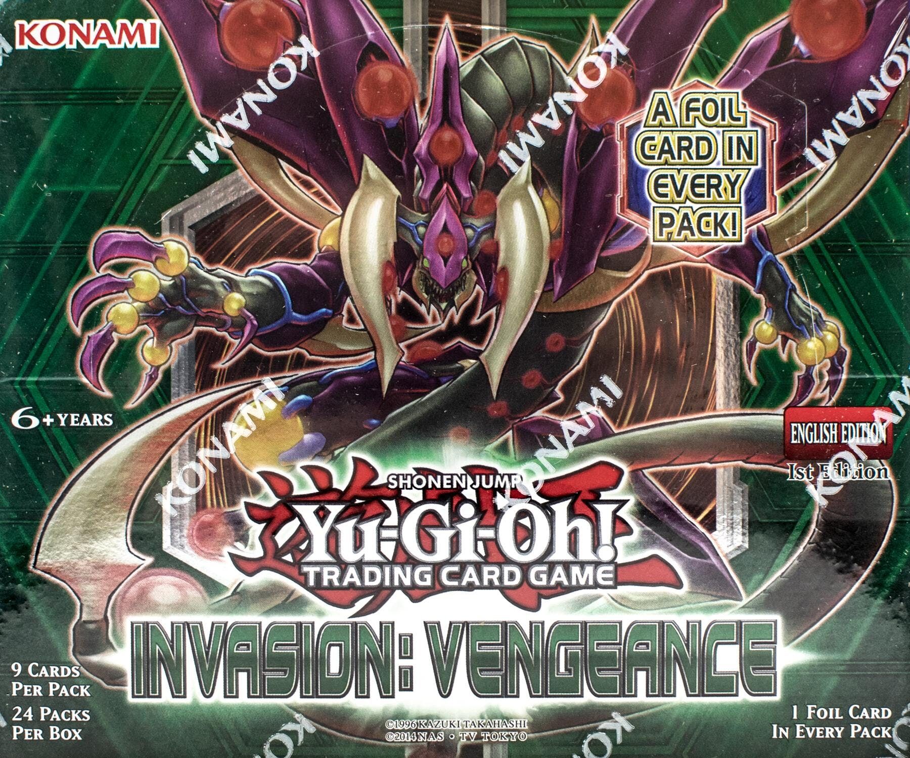 Invasion: Vengeance Booster Display - Yu-Gi-Oh! - EN