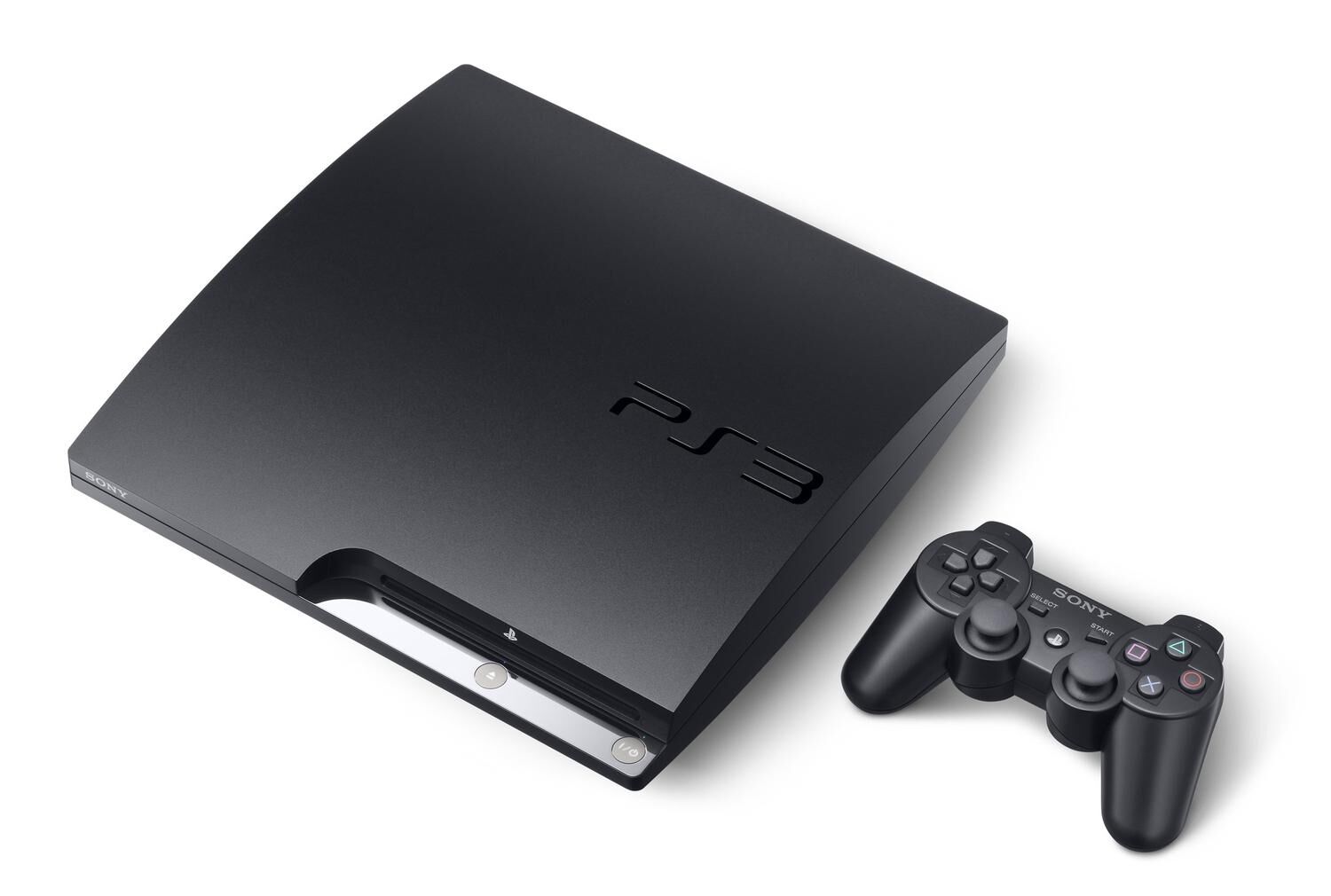 Black PlayStation 3 Slim - OVP - PS3