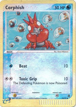 Corphish - 54/97 - Reverse Holo - EN