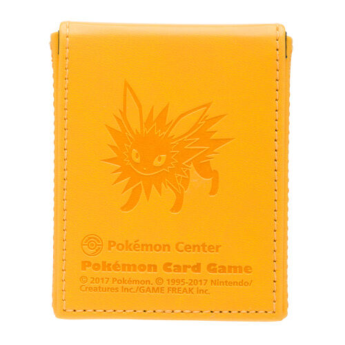 Pokemon Center 2017 - Jolteon Collection Colorful Campaign Leather Deck Box