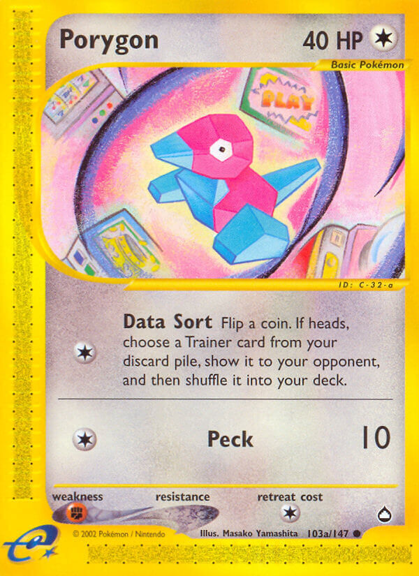 Porygon - 103a/147 - EN