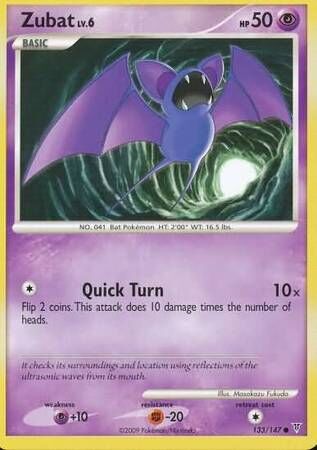 Zubat - 133/147 - Reverse Holo - EN Zubat - 133/147 - Reverse Holo - EN