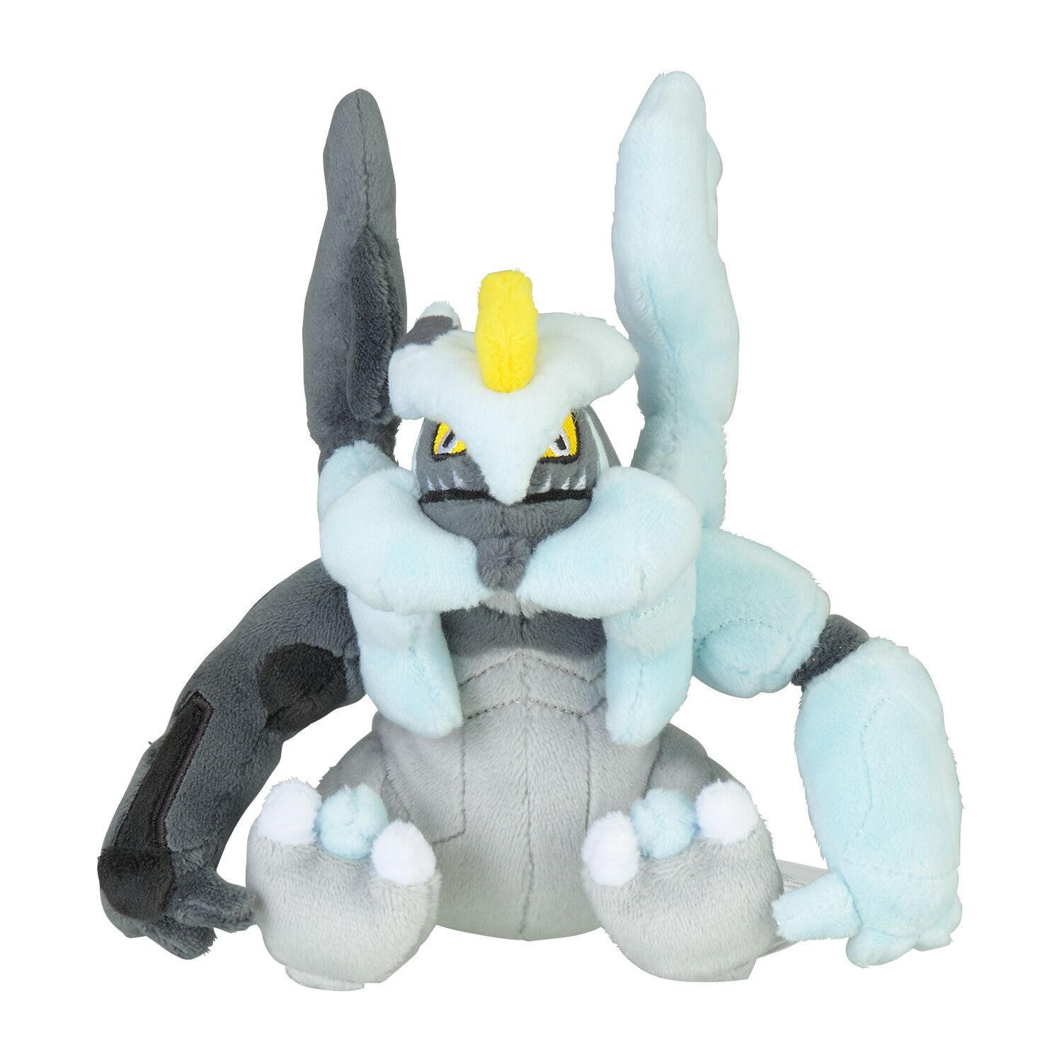 Black Kyurem Sitting Cuties Plush - 24 cm
