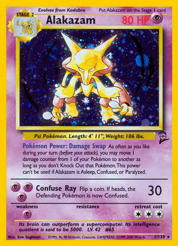 Alakazam - 1/130 - EN Alakazam - 1/130 - EN