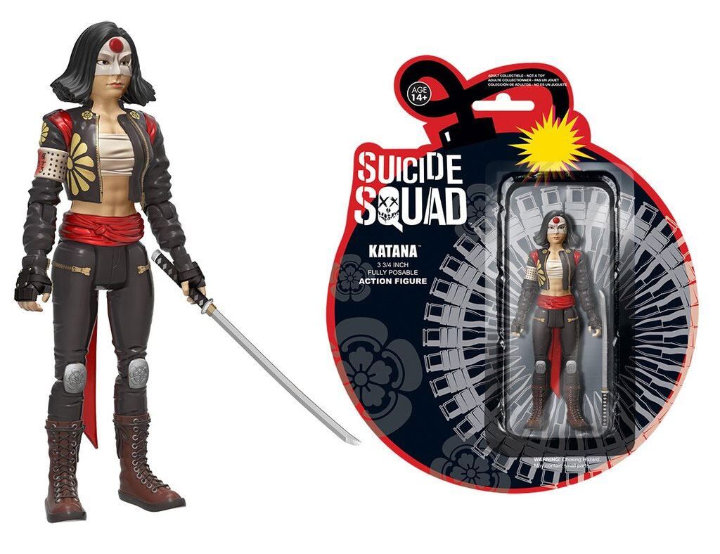 Suicide Squad Actionfigur Katana 12 cm