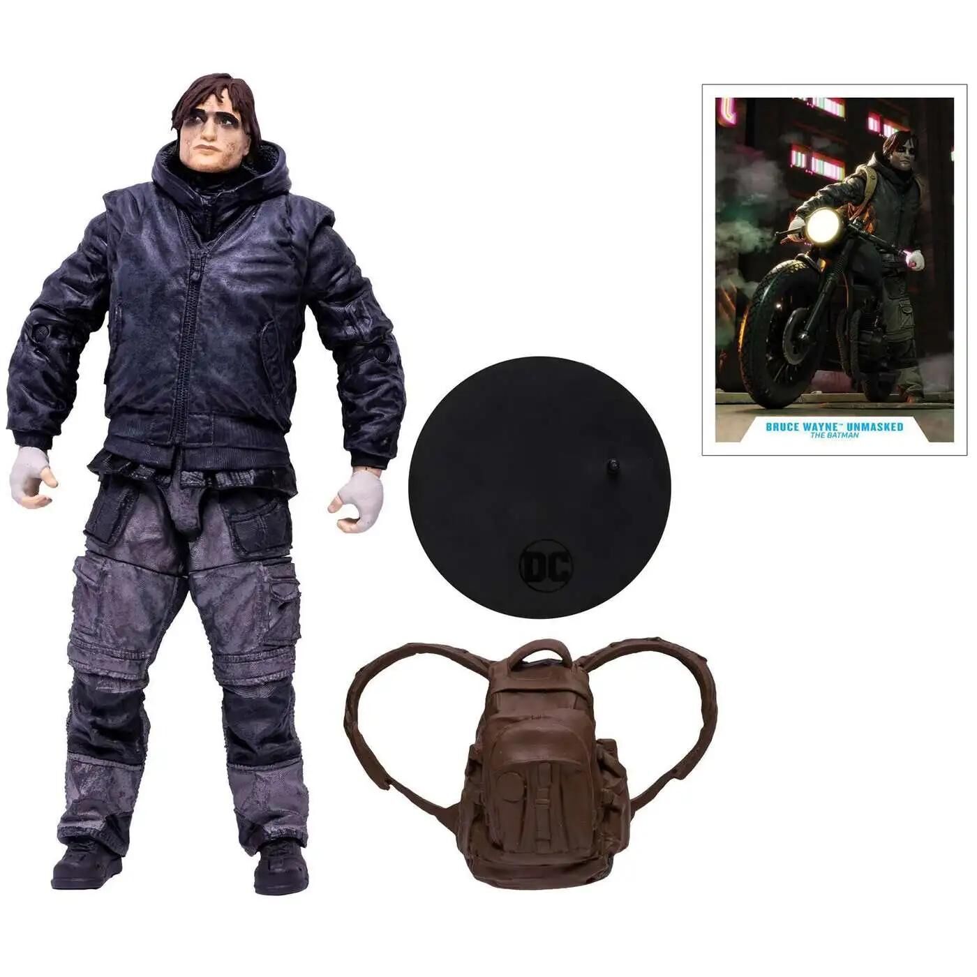 McFarlane Toys DC Multiverse Bruce Wayne Unmasked Action Figure [The Batman Movie]