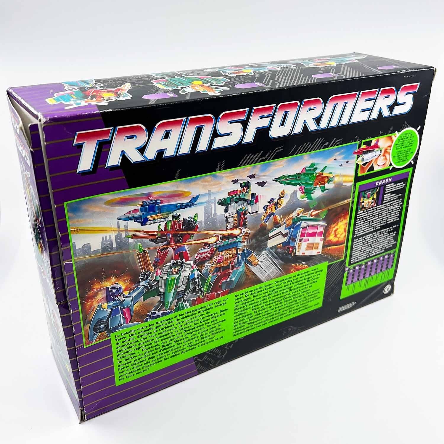 Predator Skyquake Crash Decepticon Transformers G1 1992 with Box