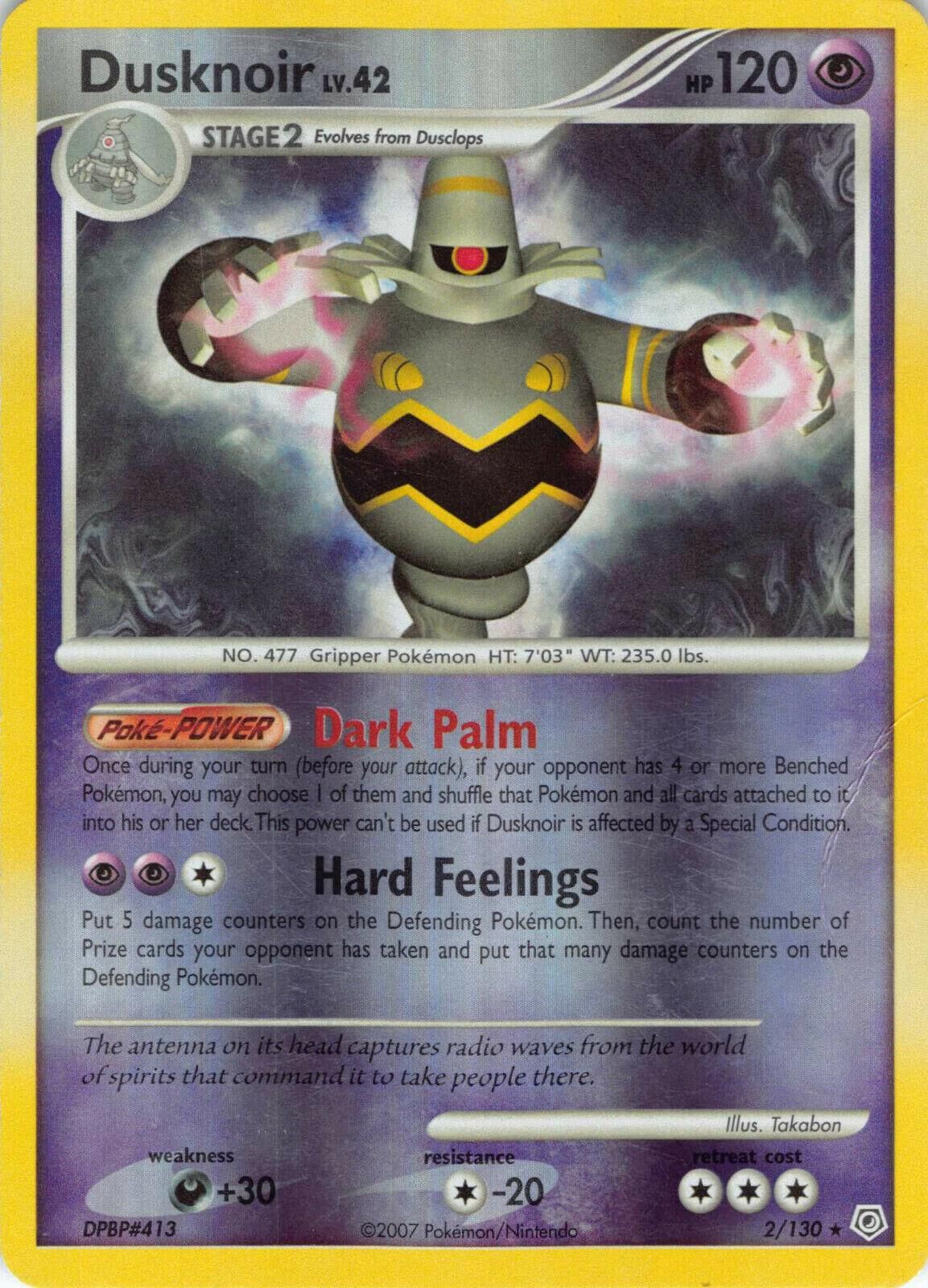 Dusknoir - 2/130 - Reverse Holo - EN