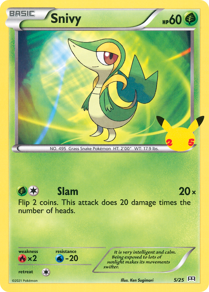 Snivy - 5/25 - EN Snivy - 5/25 - EN