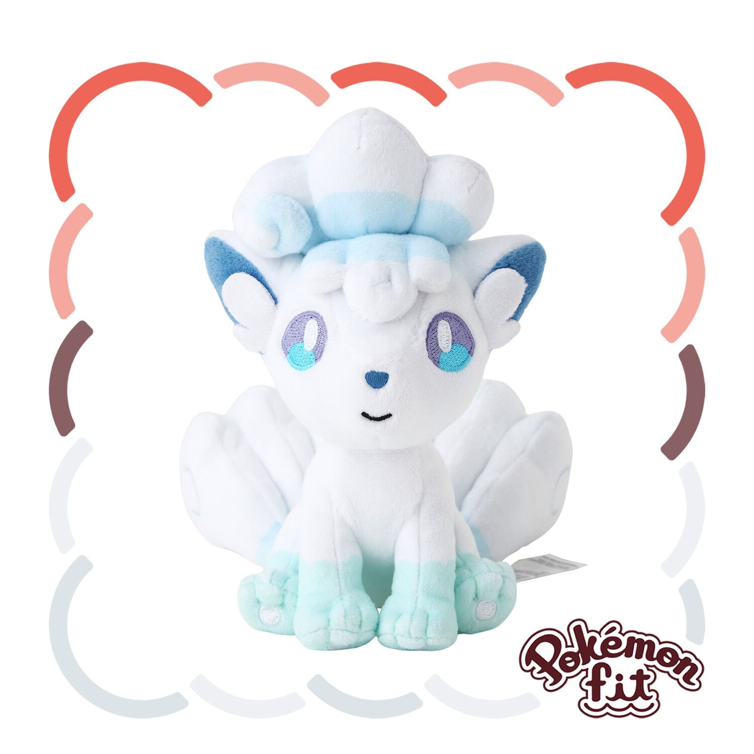 Vulpix (Alolan Form) Sitting Cuties Plush - 16.0 cm
