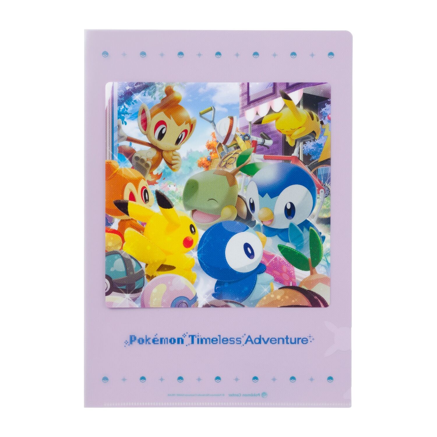 Pokémon Timeless Adventure Sinnoh A4 Clear File