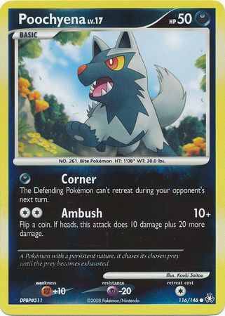 Poochyena - 116/146 - Reverse Holo - EN