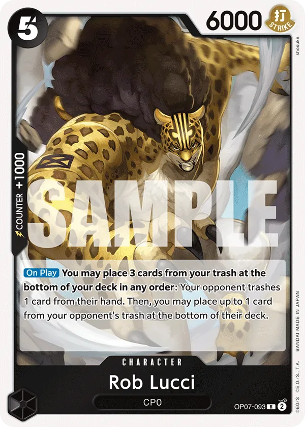 Rob Lucci - OP07-093 Rob Lucci - OP07-093