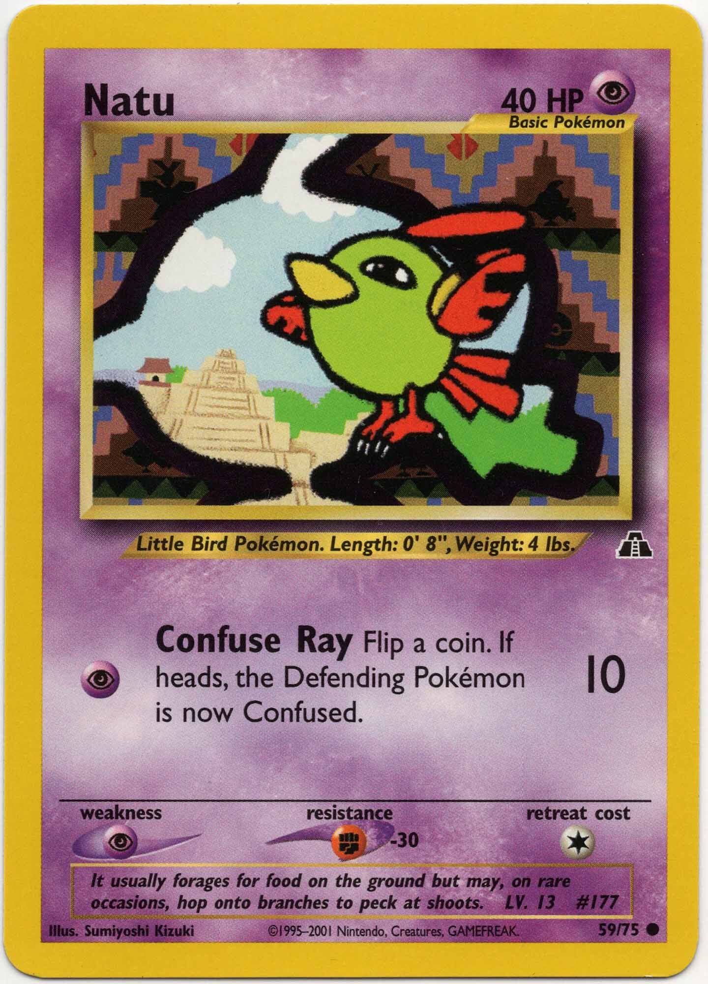 natu-59-75-pok-mon-tcg Natu - 59/75 - Pokémon TCG