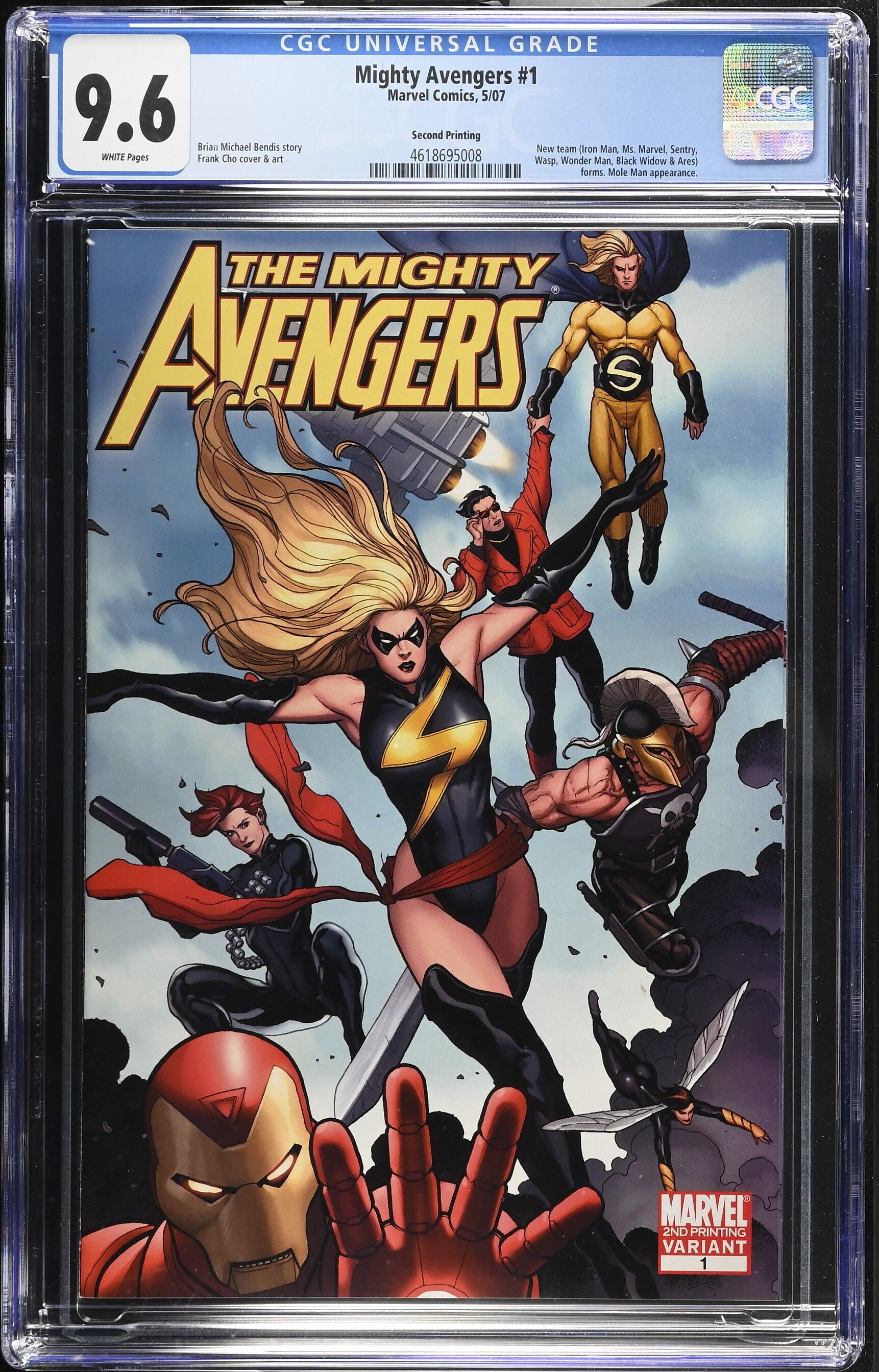 Mighty Avengers #1 CGC 9.6 Mighty Avengers #1 CGC 9.6