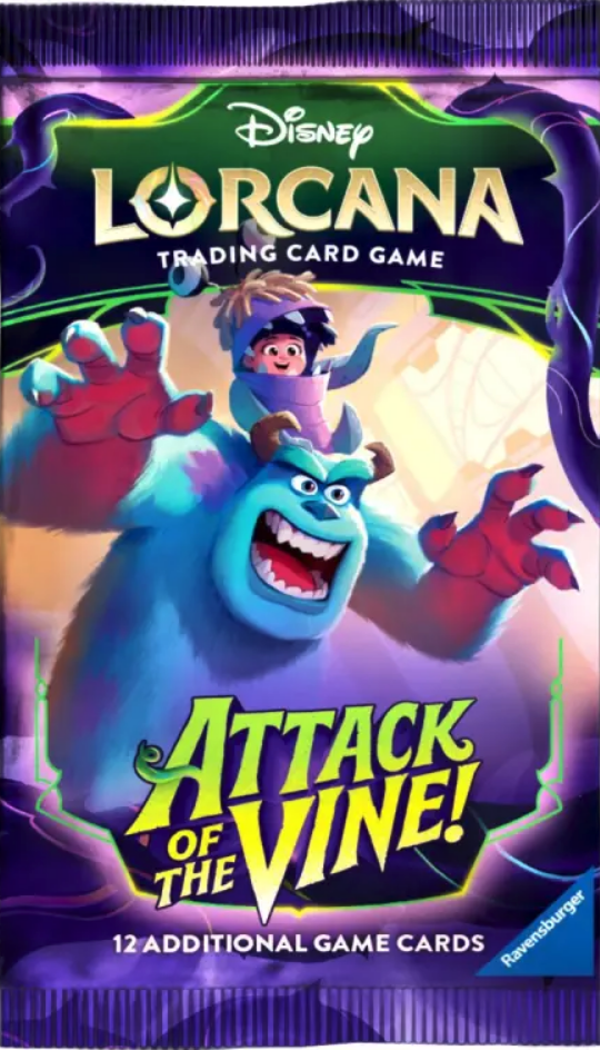 Disney Lorcana 13: Attack of The Vine! 1 Random Booster Pack - EN Disney Lorcana 13: Attack of The Vine! 1 Random Booster Pack - EN
