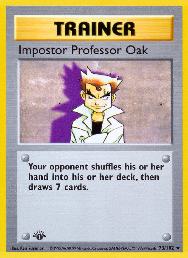 Impostor Professor Oak - 73/102 - EN