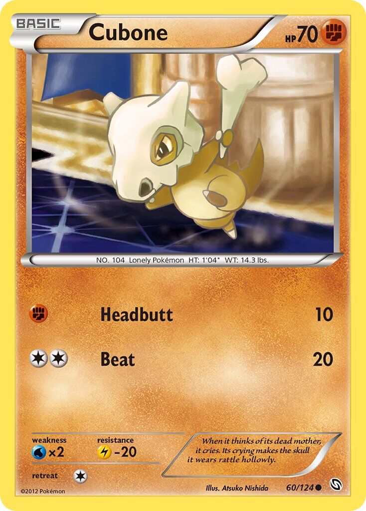 Cubone - 60/124 - EN