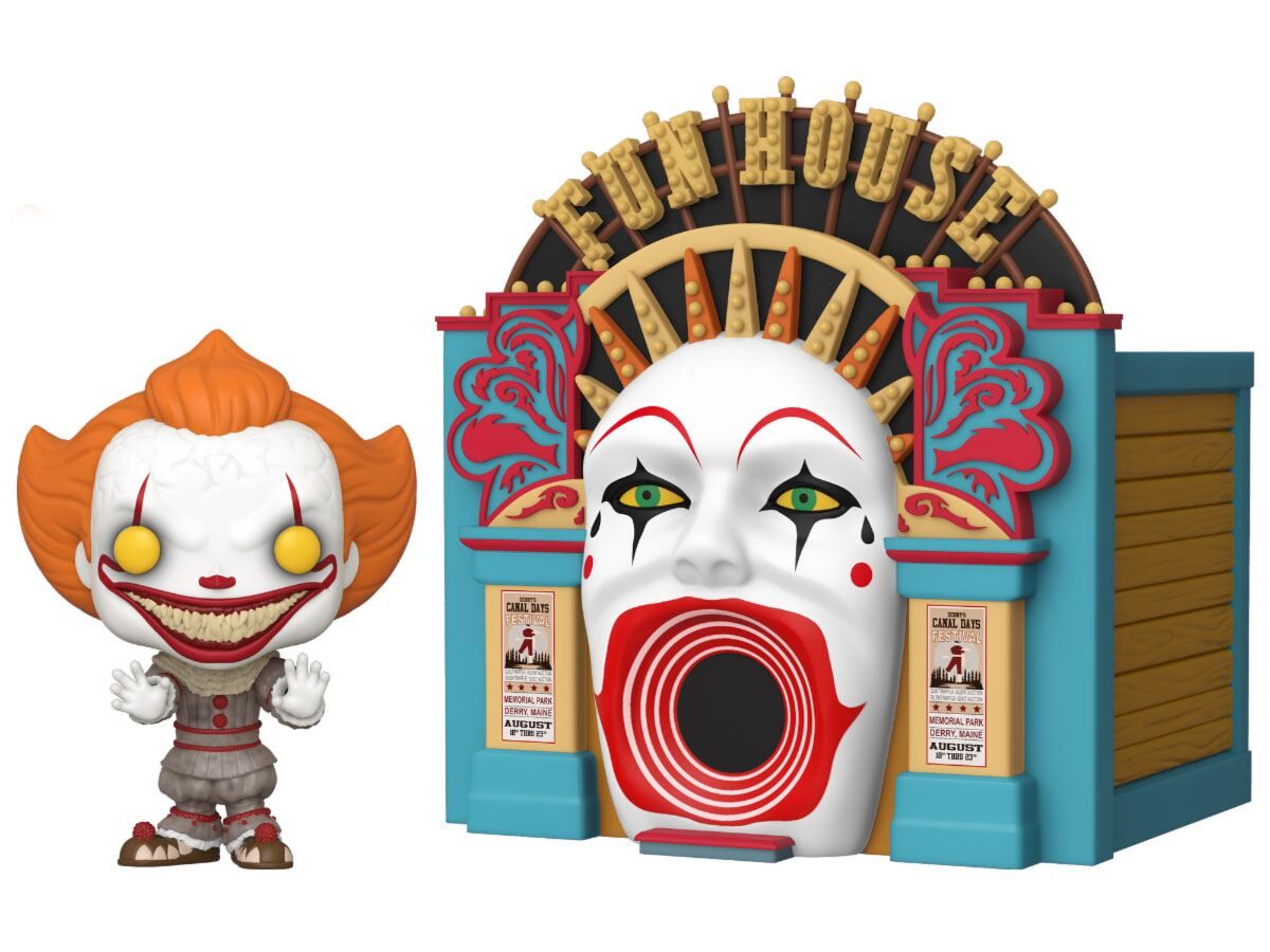 Stephen Kings Es 2 POP! Town Vinyl Figur Fun House 9 cm Stephen Kings Es 2 POP! Town Vinyl Figur Fun House 9 cm