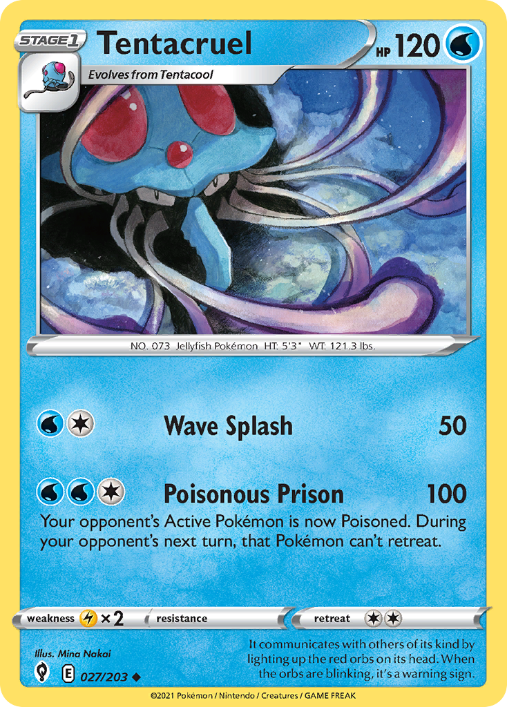Tentacruel - 027/203 - EN
