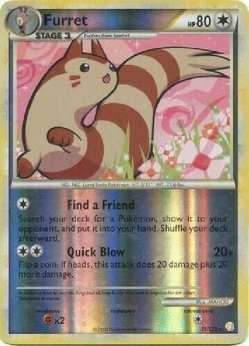 Furret - 21/123 - Reverse Holo - EN Furret - 21/123 - Reverse Holo - EN