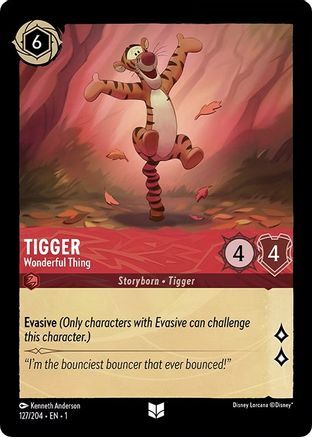 Tigger - Wonderful Thing - 127/204 - EN Tigger - Wonderful Thing - 127/204 - EN