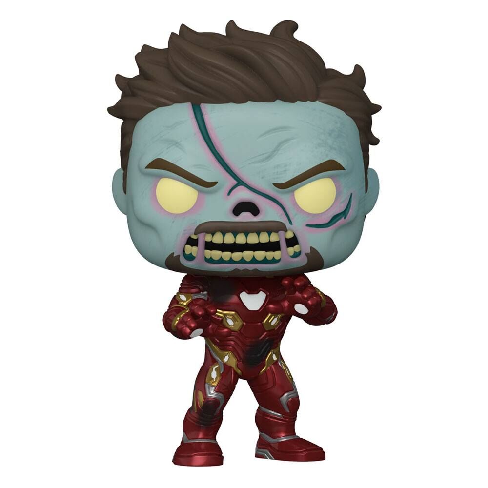 Marvel What If...? POP! TV Vinyl Figur Zombie Iron Man 9 cm Marvel What If...? POP! TV Vinyl Figur Zombie Iron Man 9 cm