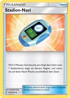 Stadion-Navi 208/236 - Pokémon TCG
