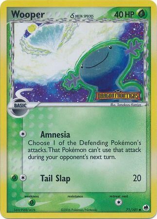 Wooper - 71/101 - Reverse Holo - EN Wooper - 71/101 - Reverse Holo - EN