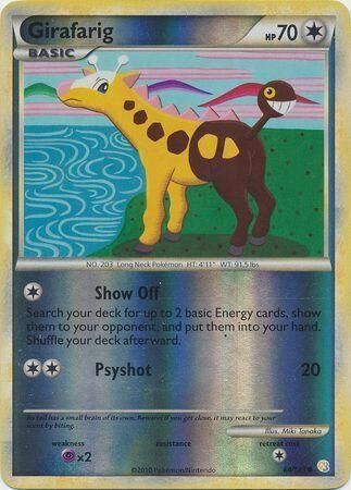 Girafarig - 64/123 - Reverse Holo - EN