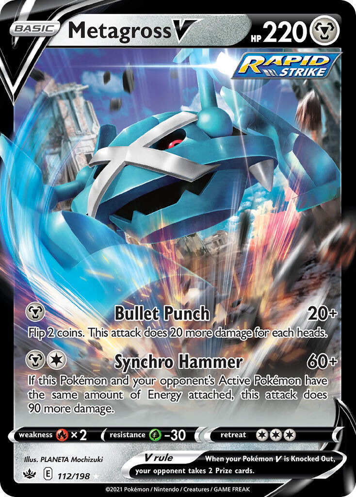 Metagross V - 112/198 - EN Metagross V - 112/198 - EN