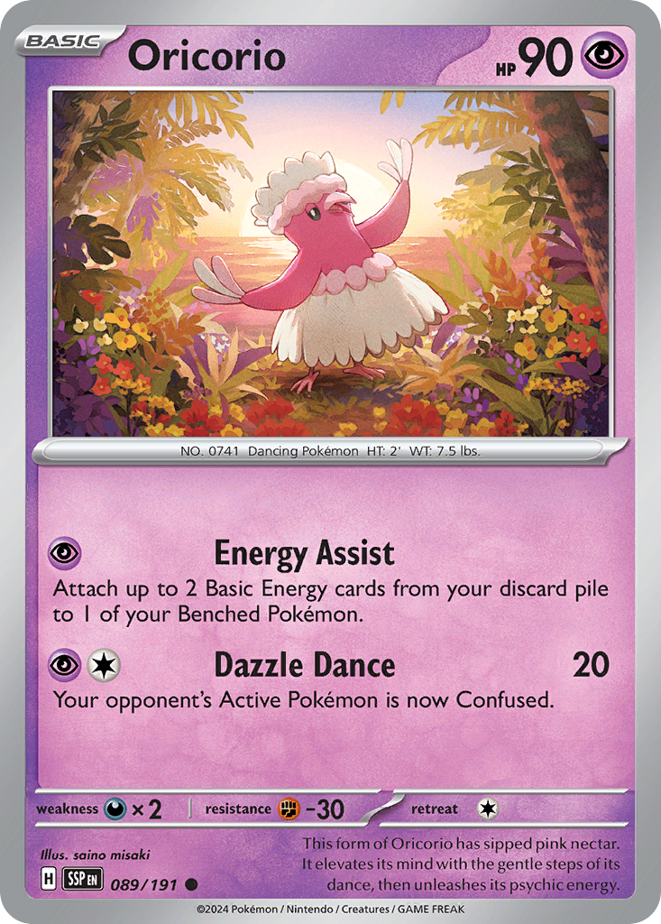 Oricorio - 089/191 - EN