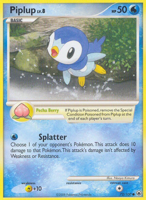 Piplup - 72/100 - EN