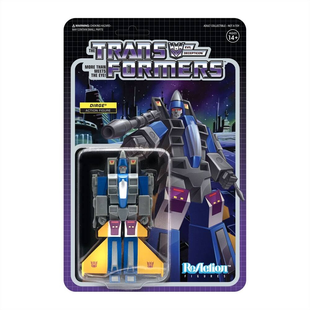 Transformers ReAction Actionfigur Wave 3 Dirge 10 cm