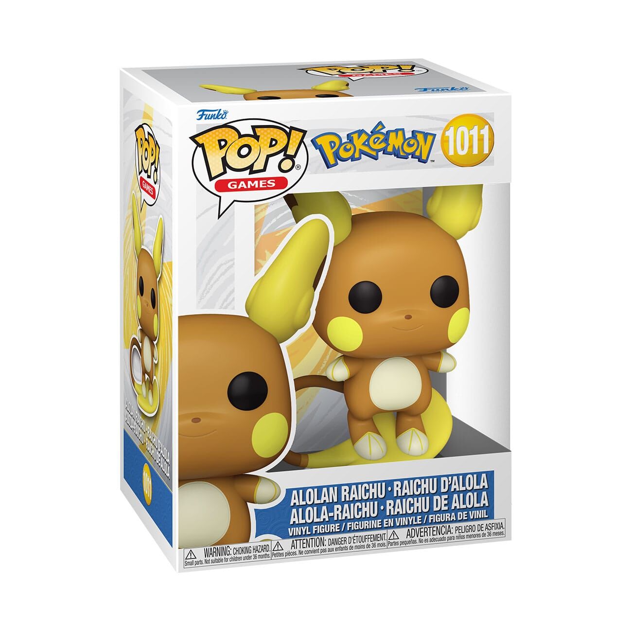 Pokemon POP! Games Vinyl Figur Alolan Raichu 9 cm Pokemon POP! Games Vinyl Figur Alolan Raichu 9 cm