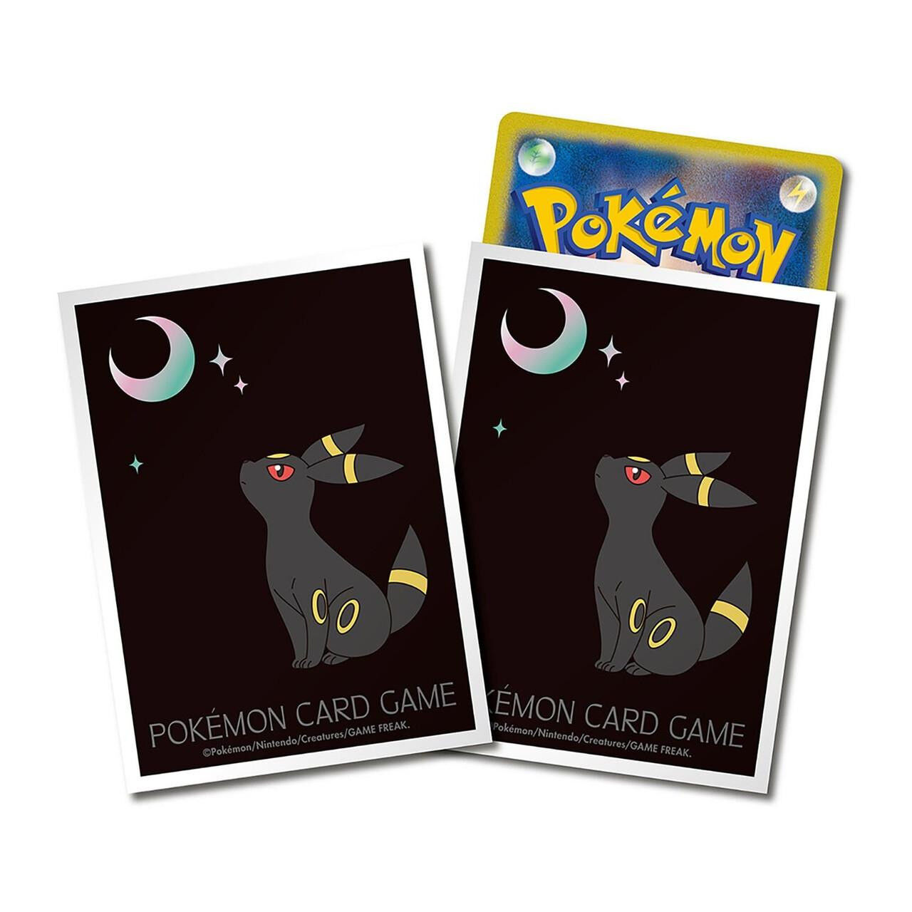 Pokemon Center Deck Sleeves Premium Gloss Moonlight And Umbreon [White]