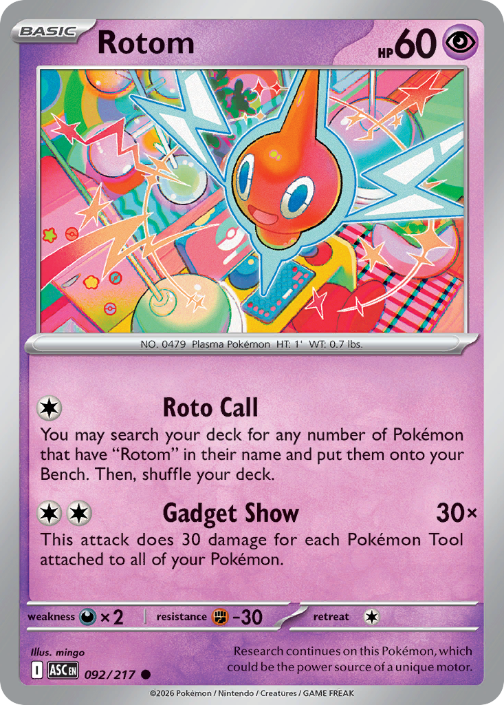 Rotom - 092/217 - EN Rotom - 092/217 - EN