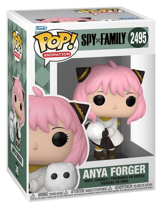 Spy x Family POP! Animation Vinyl Figur Anya (Holiday) 9 cm