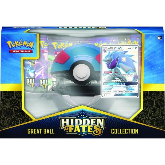 Pokémon Hidden Fates Shiny Zoroark-GX Poké Ball Collection - EN