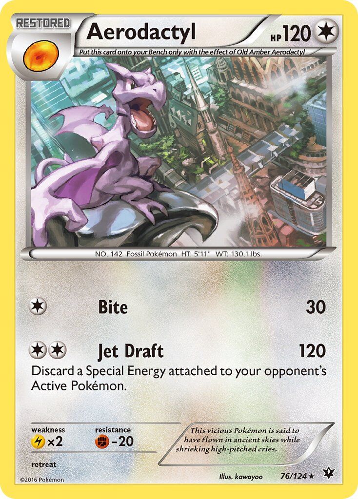 Aerodactyl - 76/124 - EN Aerodactyl - 76/124 - EN