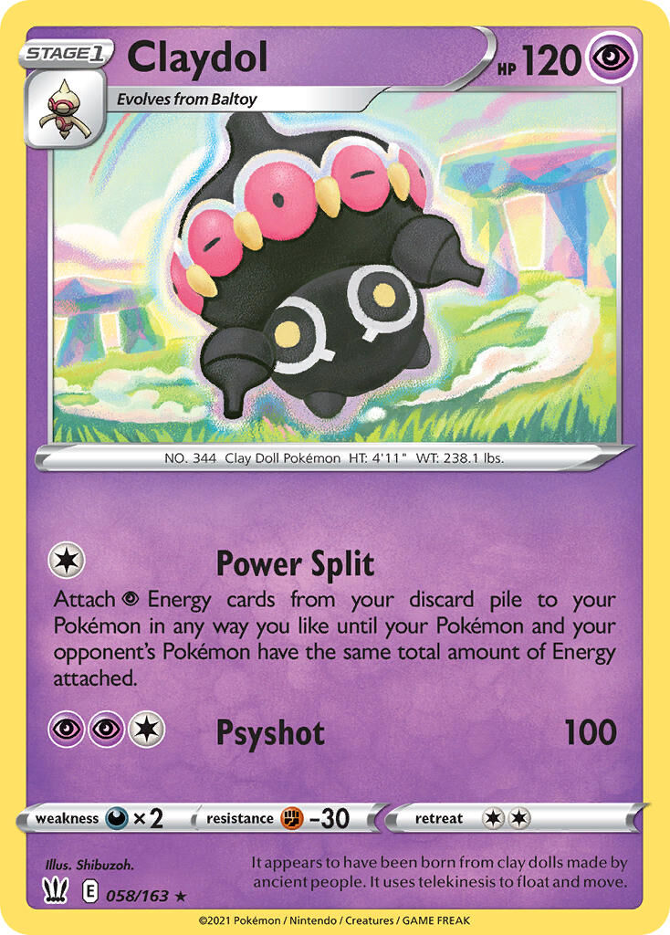 Claydol - 058/163 - EN