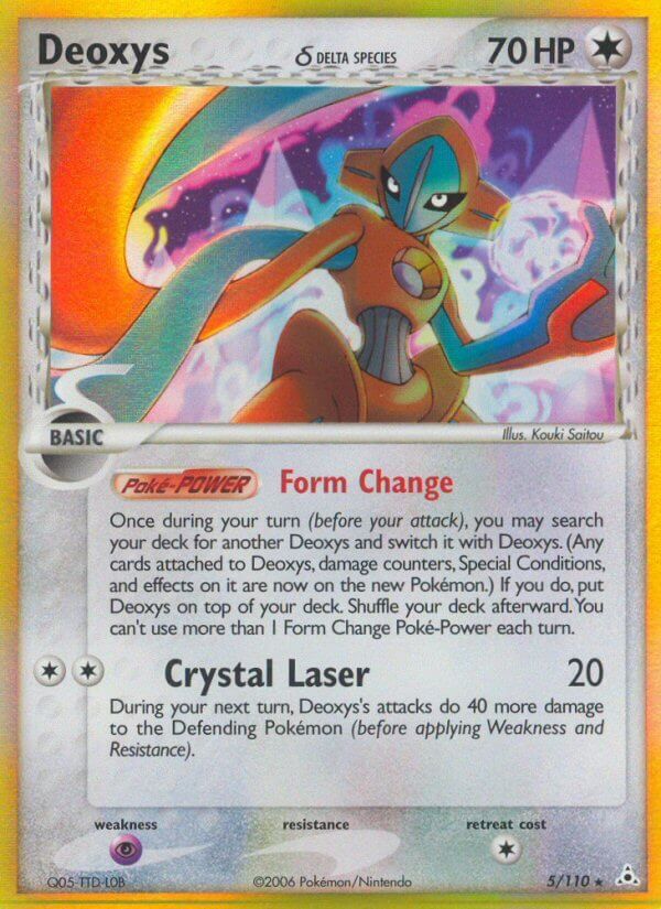 Deoxys - 5/110 - EN Deoxys - 5/110 - EN