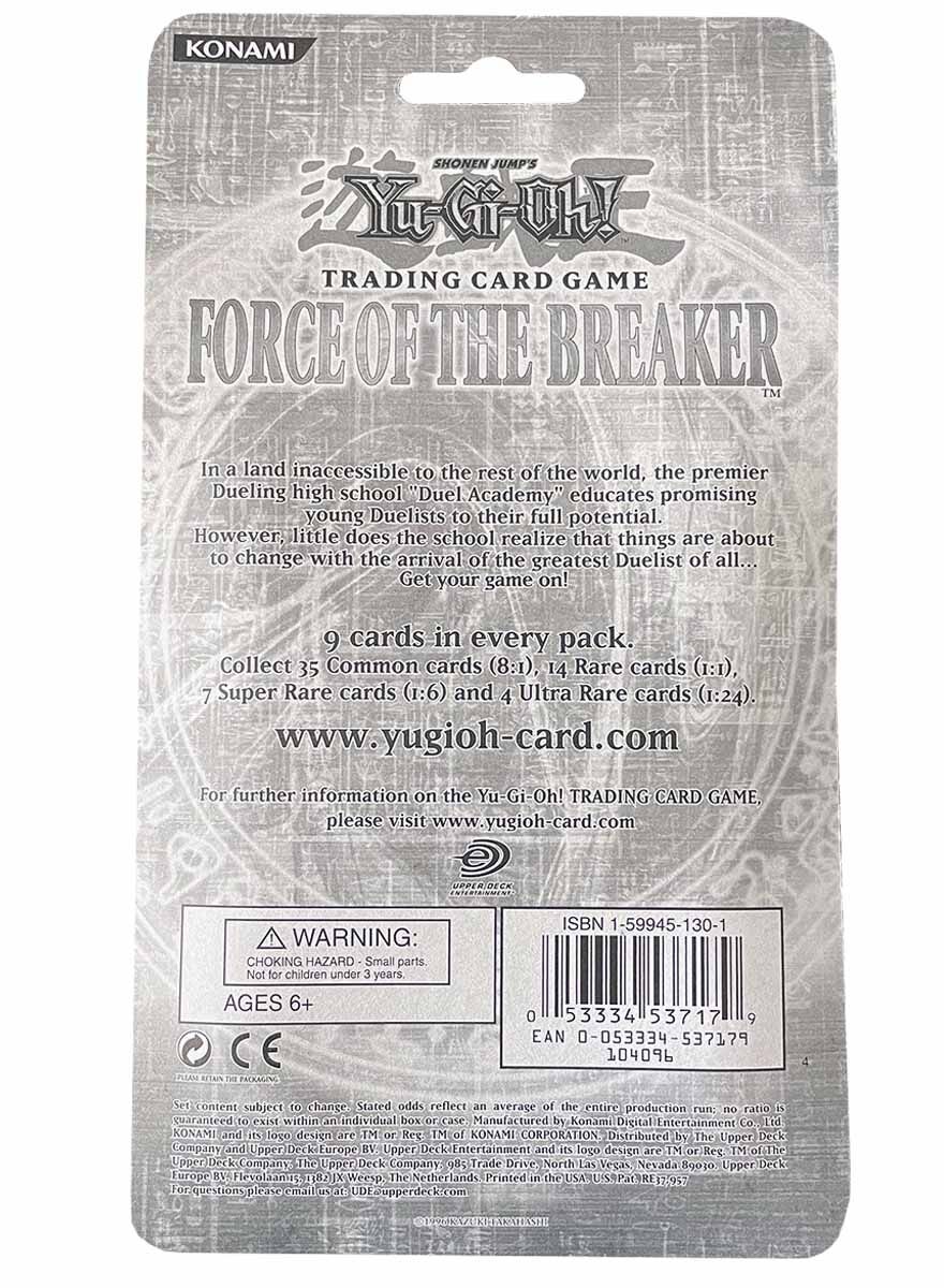 Force of the Breaker Booster Blister 1st Edition (Sealed) - Yu-Gi-Oh! - EN