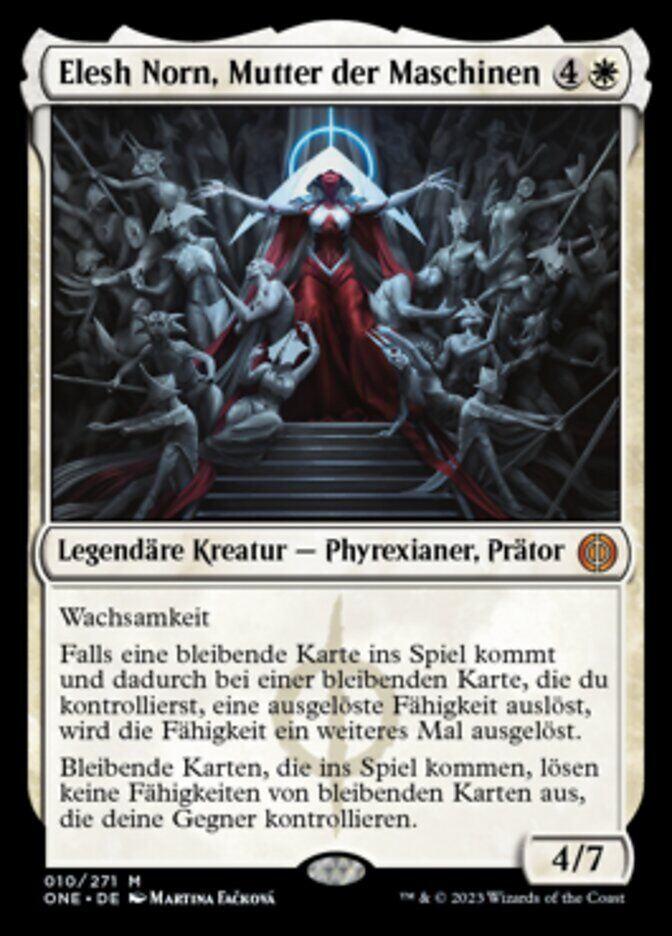 Elesh Norn, Mother of Machines - ONE 10 - Normal - DE - NM