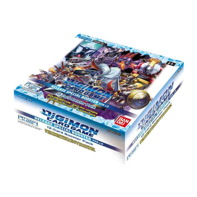 Release Special Booster Display Ver.1.0 BT01-03 - Digimon Card Game