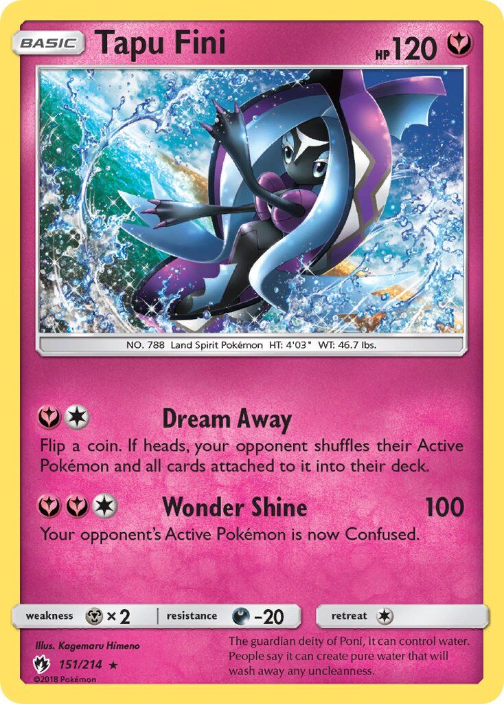 Tapu Fini - 151/214 - EN