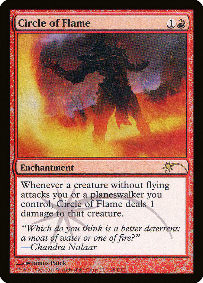 Circle of Flame - WPN Promo Holo - MTG - Near Mint - EN
