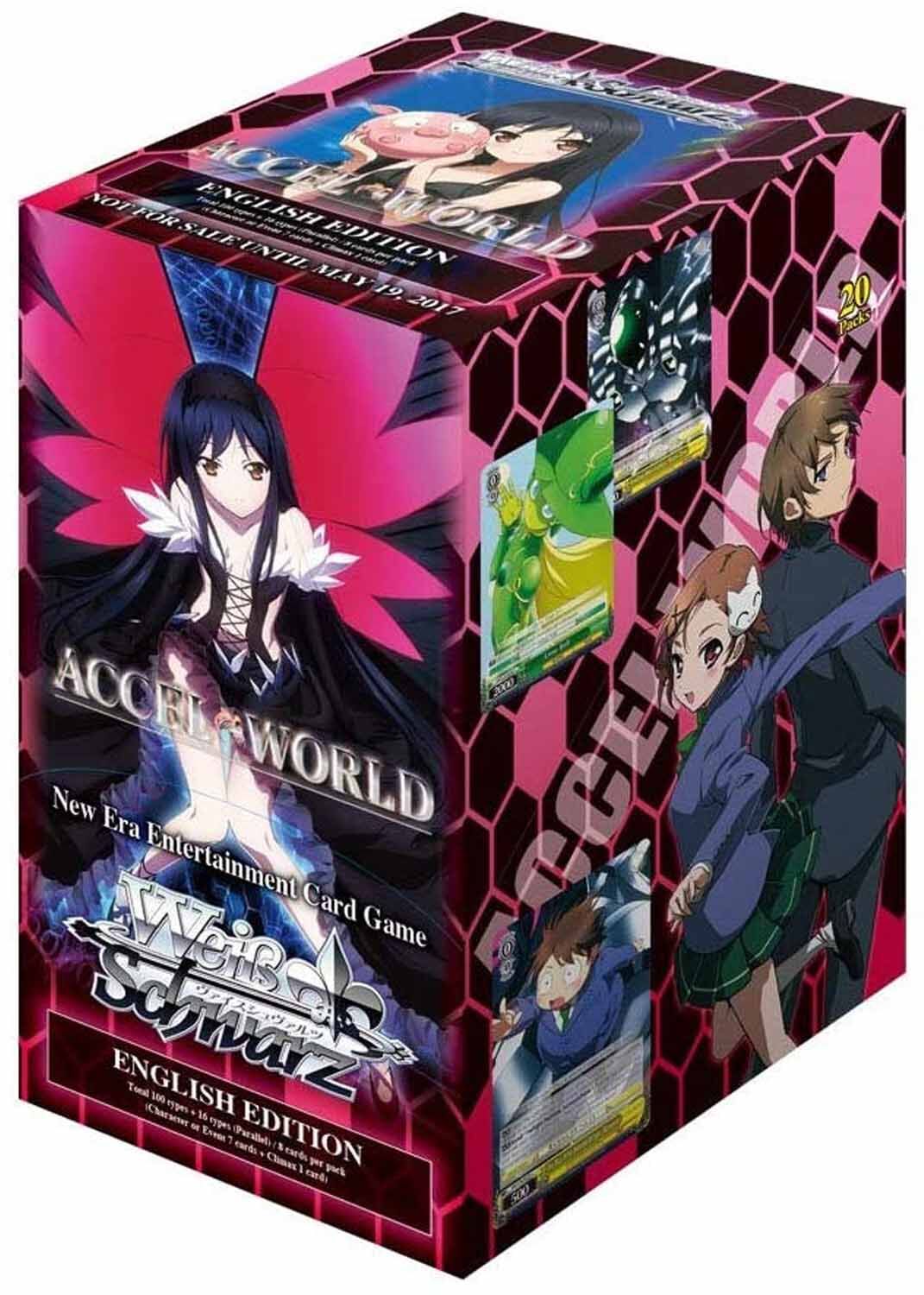 Accel World Booster Display - Weiss Schwarz TCG - EN